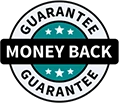 Sleepgram 100-day money-back guarantee badge